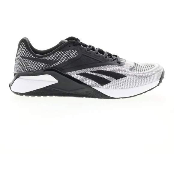 REEBOK men's nano x2 shoes in black/pure grey